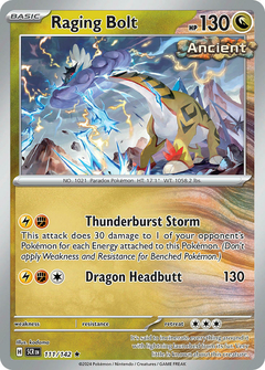 Raging Bolt - 111/142 - Rare - comprar online