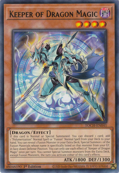 Keeper of Dragon Magic - TOCH-EN041 - Rare