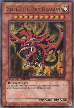 Slifer the Sky Dragon - YGLD-ENG01 - Ultra Rare