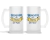 Caneca De Chopp Jateada Personalizada Promovido a Papai
