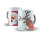 Caneca Natal Papai Noel e Rena