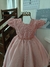 Vestido Princess Rosa Blush - Luiza's Baby Boutique