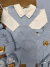 Saída de Maternidade Love Bear Blue - Luiza's Baby Boutique