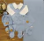 Saída de Maternidade Love Bear Blue - comprar online