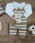 Kit Crochê Saída de Maternidade Kit Teddy Bear 3D - Luiza's Baby Boutique