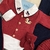Saída de Maternidade Baby Ralph Horse - Vermelho - Luiza's Baby Boutique