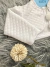 Casaquinho Pompom White - Luiza's Baby Boutique