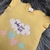 Macaquinho Curioso Baby Star Girl - Amarelo na internet