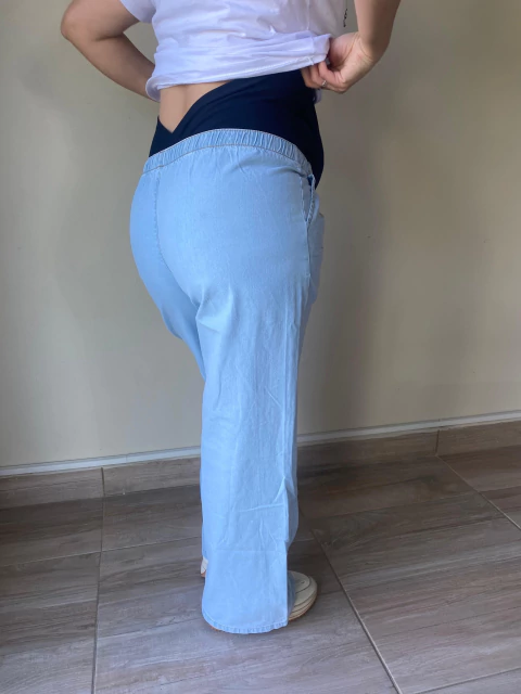 Jean Wide Leg Liviano