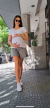 Short de algodon con volado art 2356 - EG Embarazadas