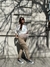 Pantalon cargo de gabardina beige solo t4 - EG Embarazadas