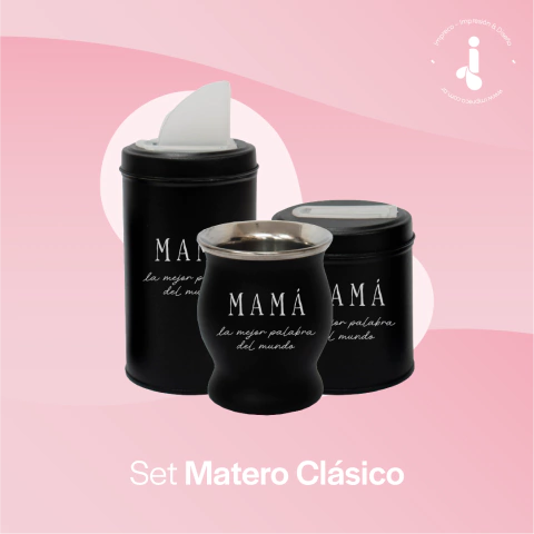 Set Matero Clásico Personalizado - Ed. Día de la Madre