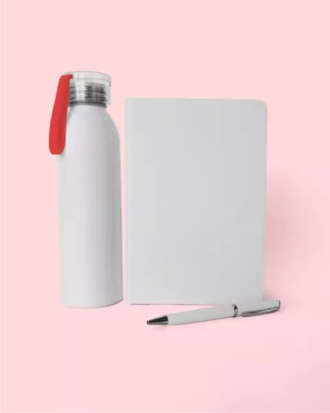 Kit Merit – Regalos empresariales personalizados con cuaderno, botella y lapicera