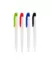 Bolígrafo Lolipop blanco | Clip de color - comprar online