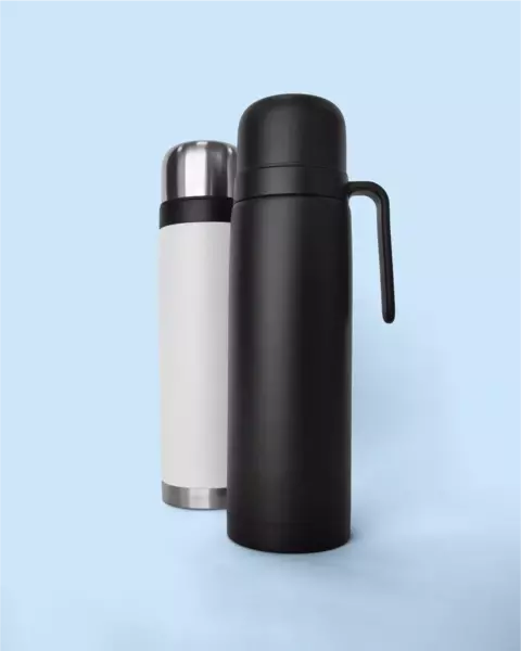 Termo matero personalizado de acero inoxidable – grabado láser

