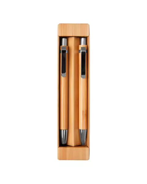 Set Lapicera y Lapiz de Bambú | "Tokyo" - comprar online