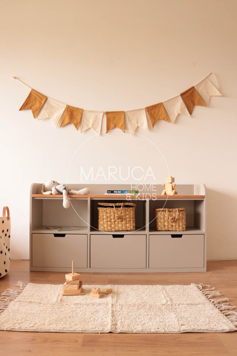 Organizador 3 huecos y 3 cajones - comprar online