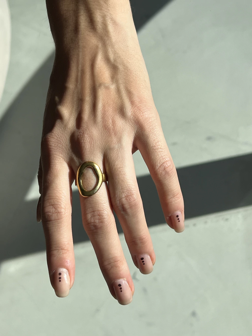 Anillo Hanna - acero quirúrgico Regulable