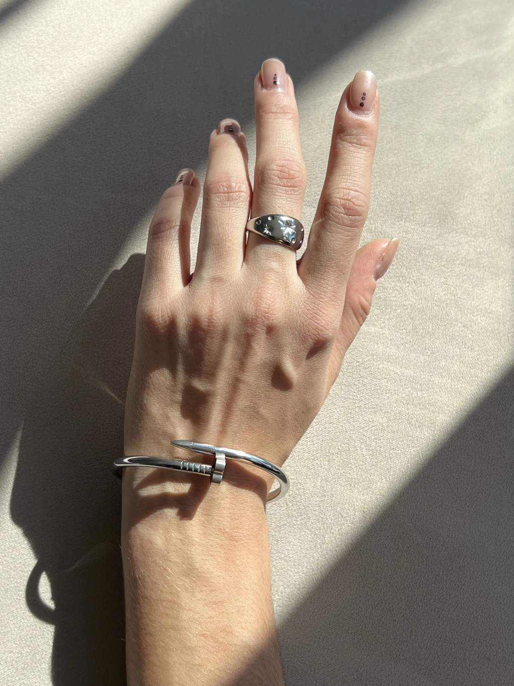 Pulsera Kate silver - acero quirúrgico