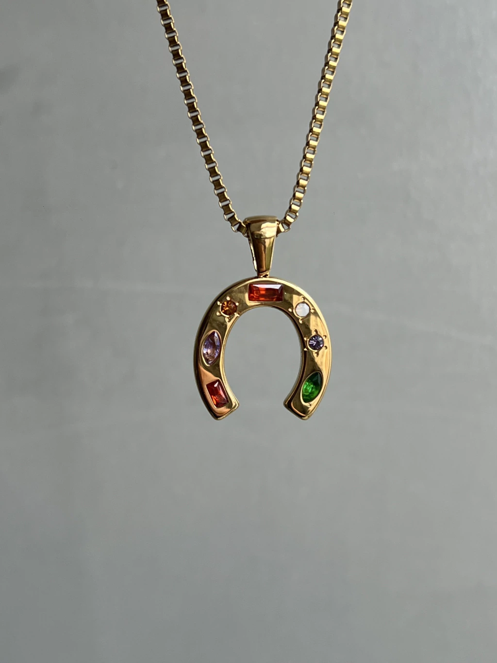 Collar Lucky gold - acero quirúrgico