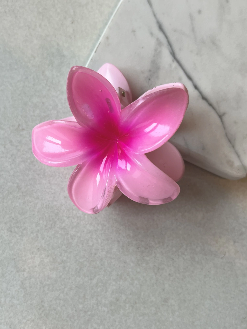 Broche Hibiscus pink