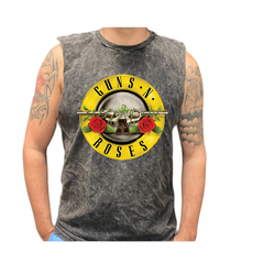 Remera Guns N' Roses Round - Tienda Road House Clothing