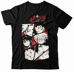 Remera Anime 7 Pecados Capitales