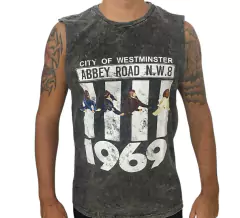 Remera The Beatles Abbey Road 1969 - tienda online