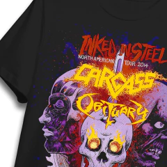 Remeras Carcass Inked Insteel en internet