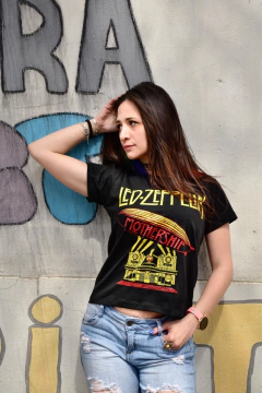 Remera entallada Led Zeppelin Mothership en internet