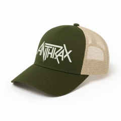Gorra Estampada Anthrax Logo - Tienda Road House Clothing