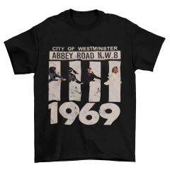 Remera The Beatles Abbey Road 1969
