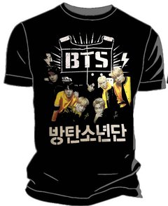 Remera BTS Corte Regular