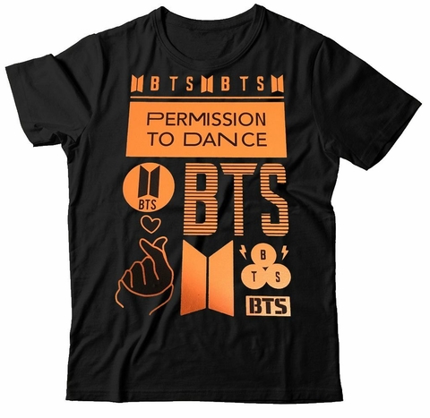 Remera BTS Permission to Dance