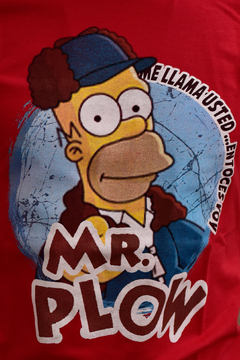 Remera Don barredora Homero Los Simpson - Tienda Road House Clothing