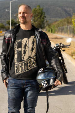 Remera Foo Fighters Gold Logo en internet