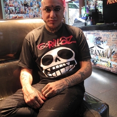 Remera Gorillaz Skull - comprar online