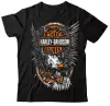 Remera Harley Davidson Eagle