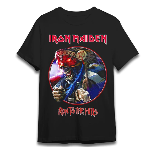 Remera Iron Maiden Run to the hits - comprar online