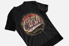 Remera Johnny Cash Rock and Roll