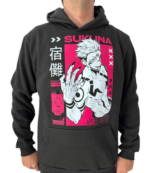 Buzo Canguro Jujutsu Kaisen Sukuna - comprar online