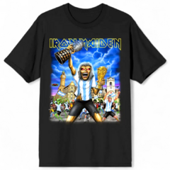 Remera Iron Maiden Argentina Campeón