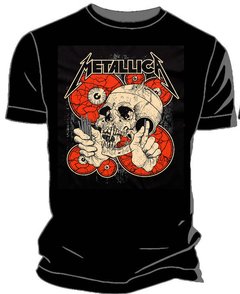 Remera Metallica Calavera