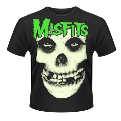 Remera MISFITS Skull Type Verde