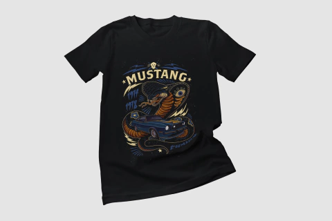 Remera Mustang Generation