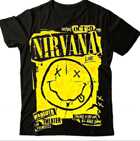 Remera Nirvana Destroy - comprar online