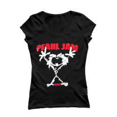 Remera Pearl Jam Entallada