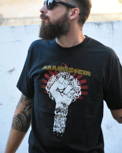 REMERA Rammstein Fist - comprar online