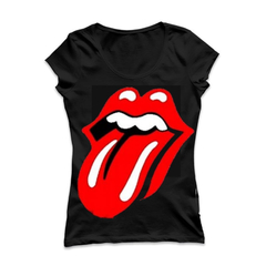 Remera Rolling Stones Entallada Lengua
