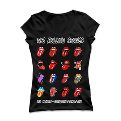Remera entallada 50 years Rolling Stones